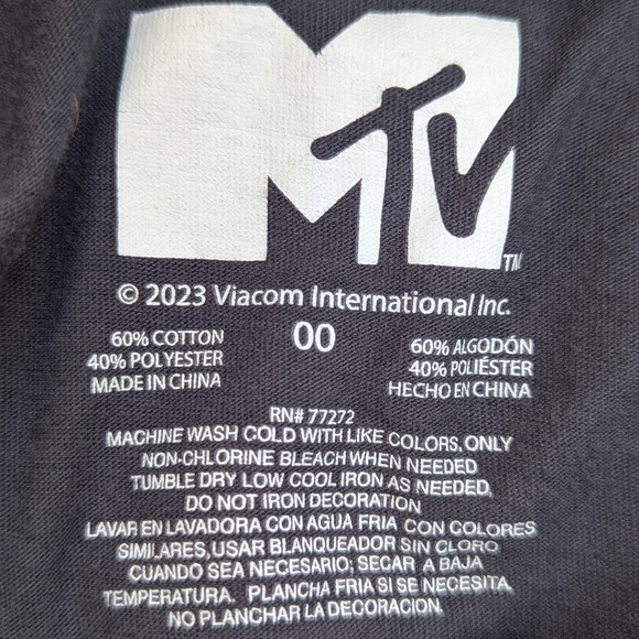 MTV/Torrid Gray Graphic Hoodie - Picture 4 of 5